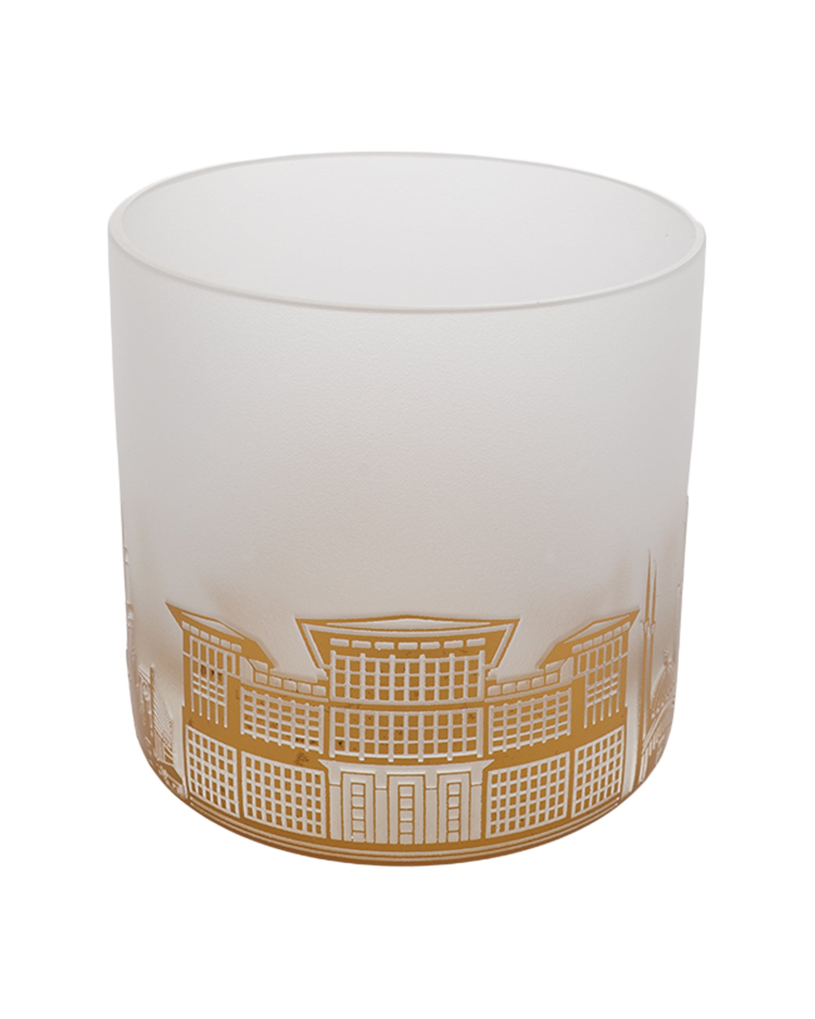 Ankara Silhouette Candle Holder – Gold