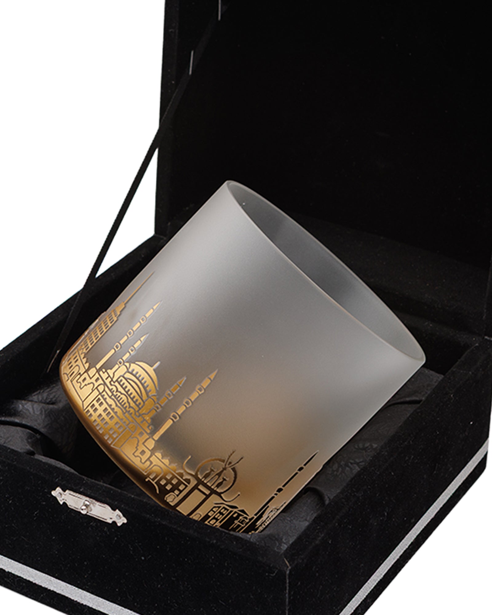 Ankara Silhouette Candle Holder – Gold