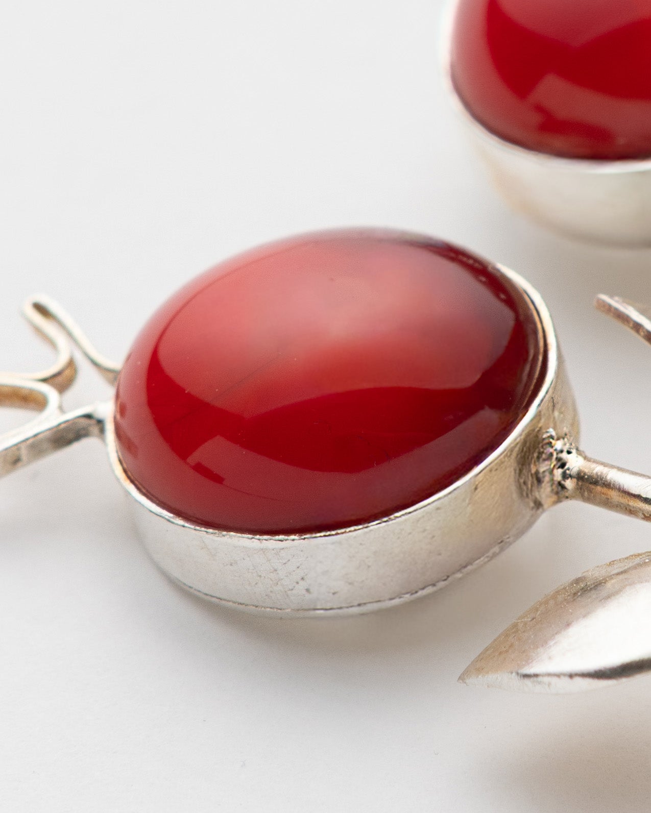 Silver Pomegranate Brooch - 2101 3225