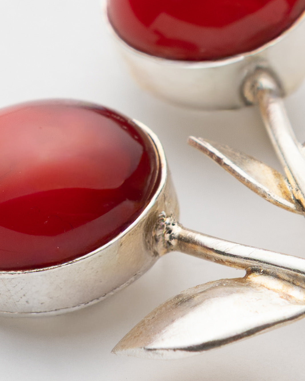 Silver Pomegranate Brooch - 2101 3225