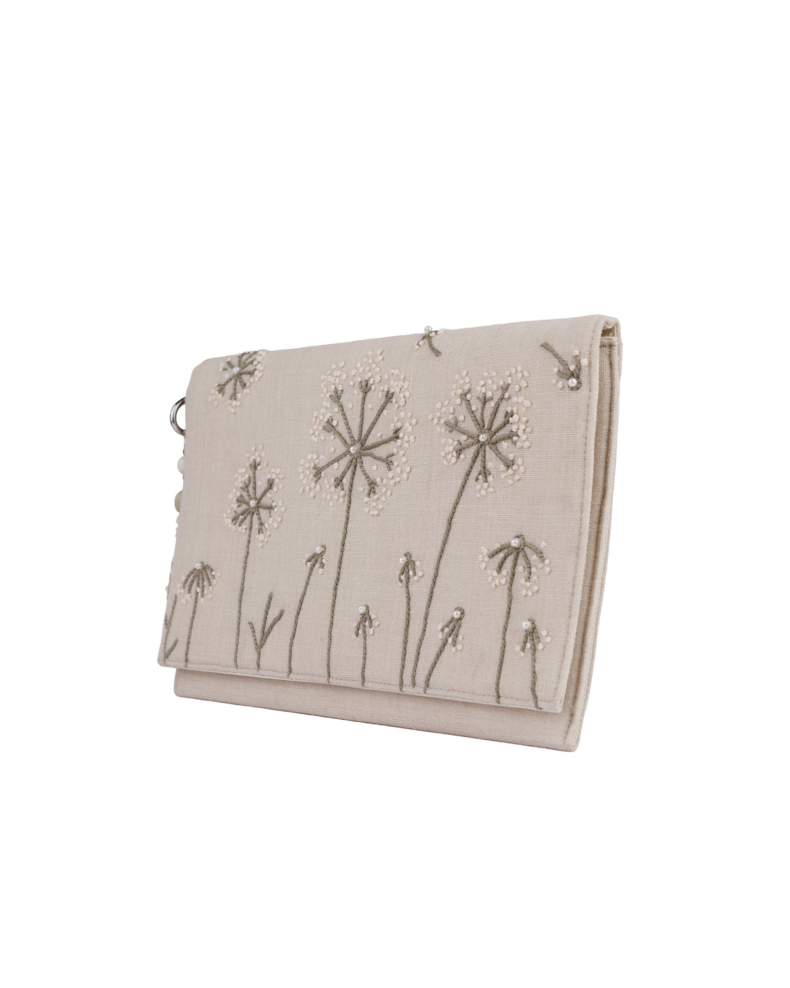 İşlemeli Clutch Çanta