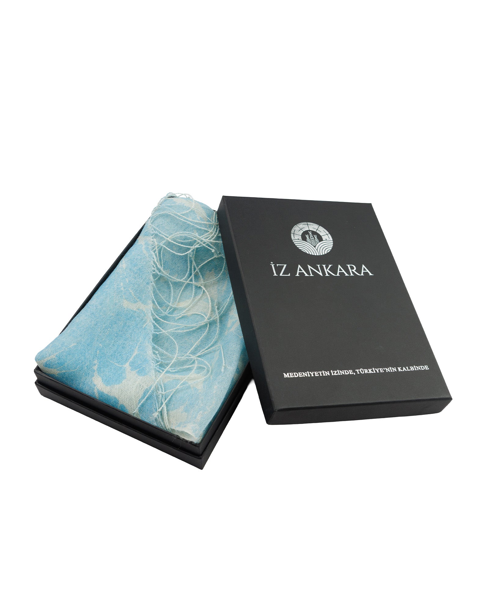 Ebru Boyama Sof Dokuma Fular - 316 248