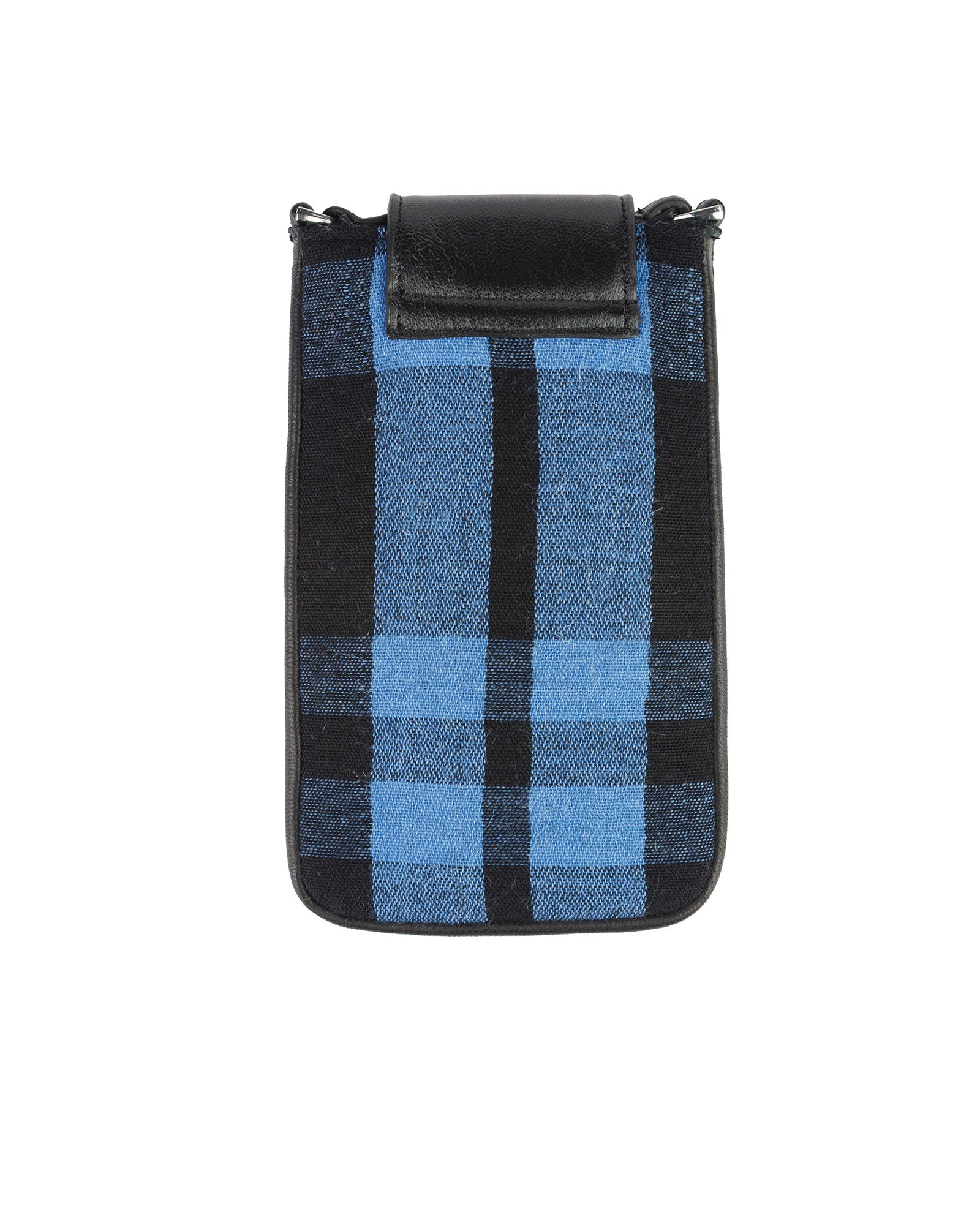 Ankara Keçisi Logolu Telefon Çantası - Mavi