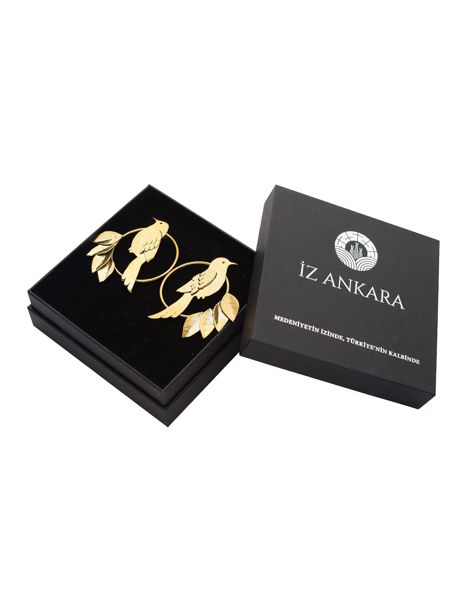 Anatolian Bird Motif Earring Set - izankara