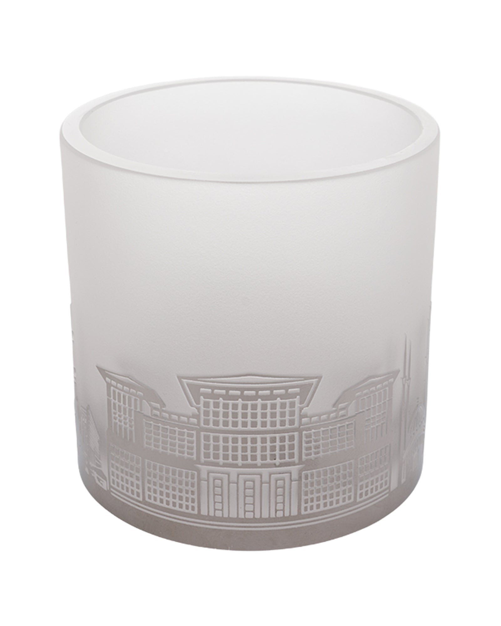 Ankara Silhouette Candle Holder – Silver - izankara
