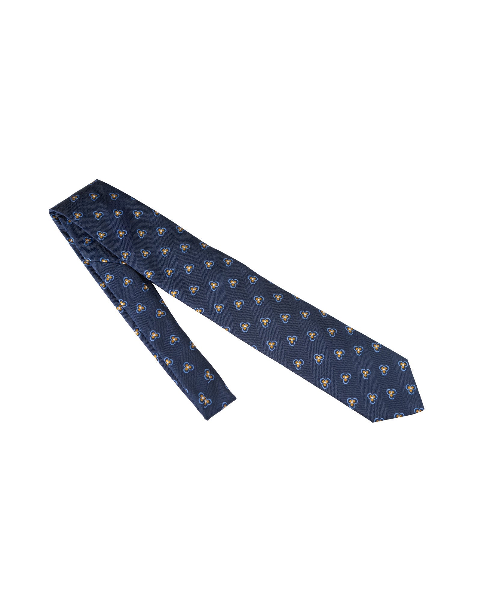 Çintemani Silk Tie | Blue - Navy - izankara
