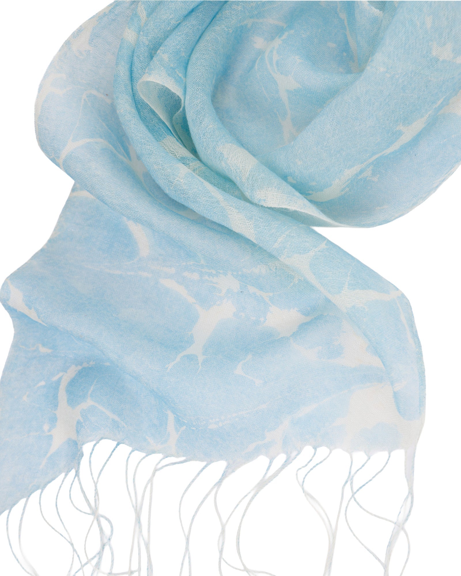 Ebru - Dyed Sof Woven Scarf - 316 248 - izankara
