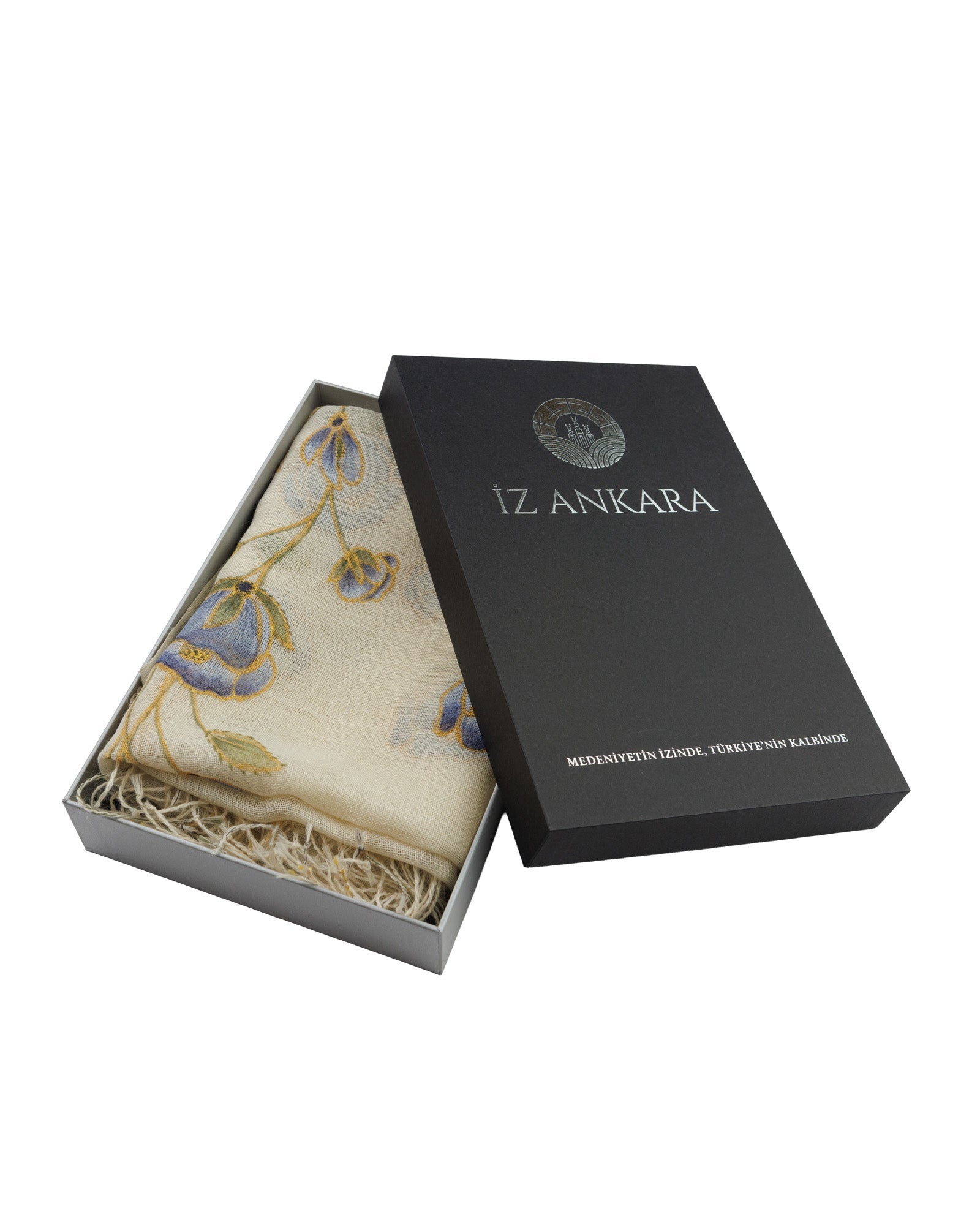 Hand - Painted Sof Shawl SB1 - 302 240 - izankara