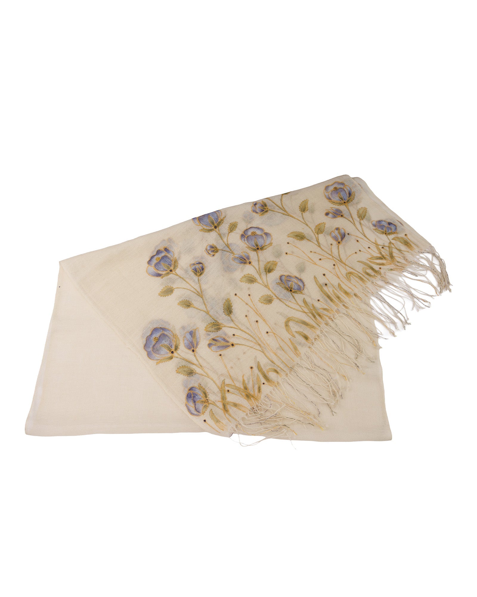Hand - Painted Sof Shawl SB1 - 302 240 - izankara