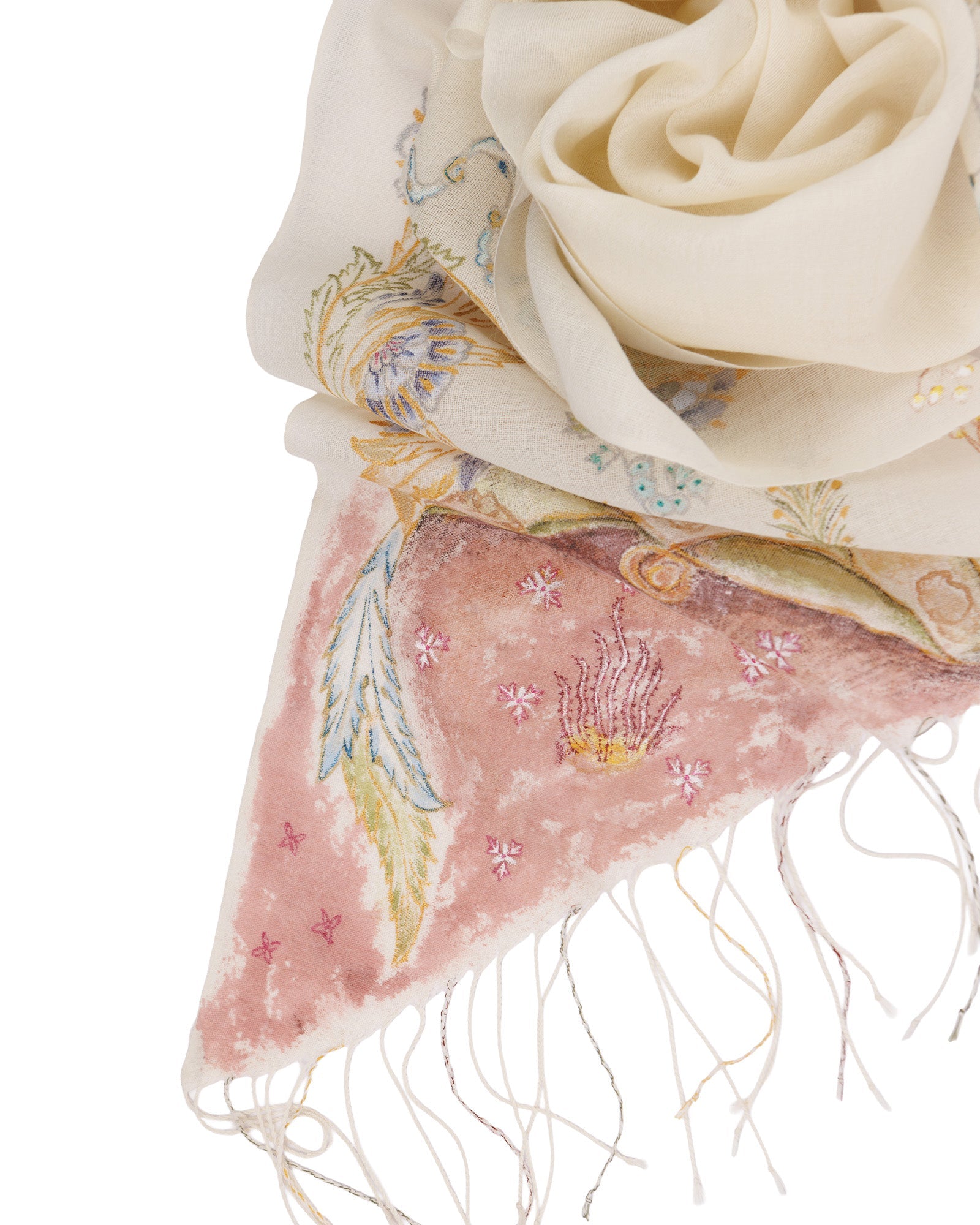Hand - Painted Sof Woven Scarf - 314 258 - izankara