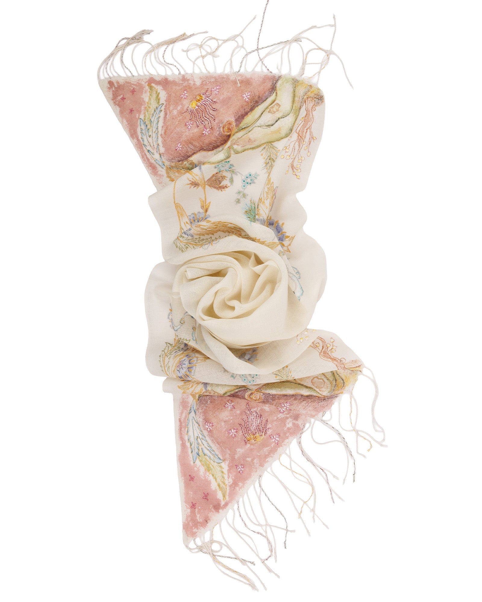 Hand - Painted Sof Woven Scarf - 314 258 - izankara