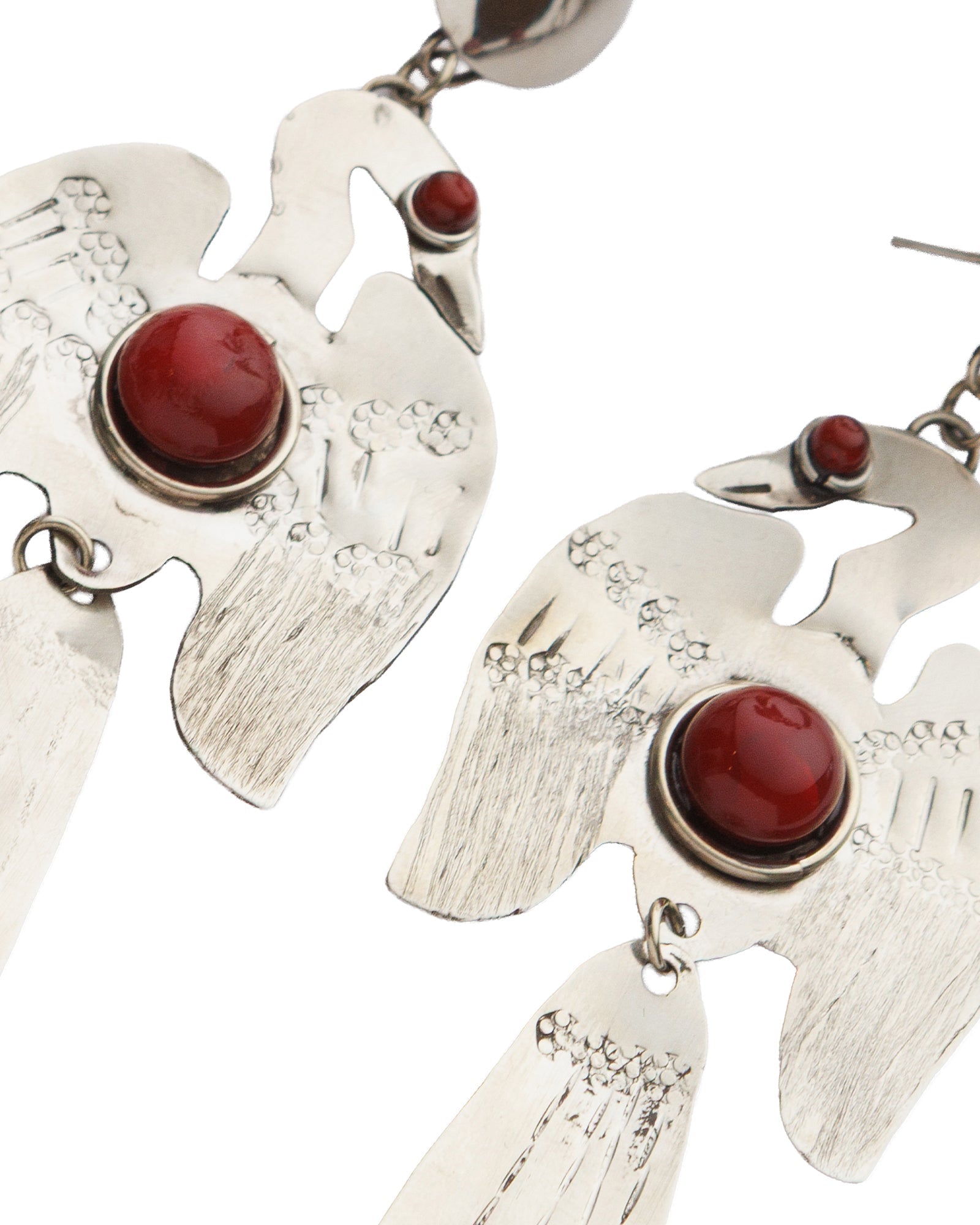Hittite Inspired Bird Figured Earring and Bracelet Set - izankara