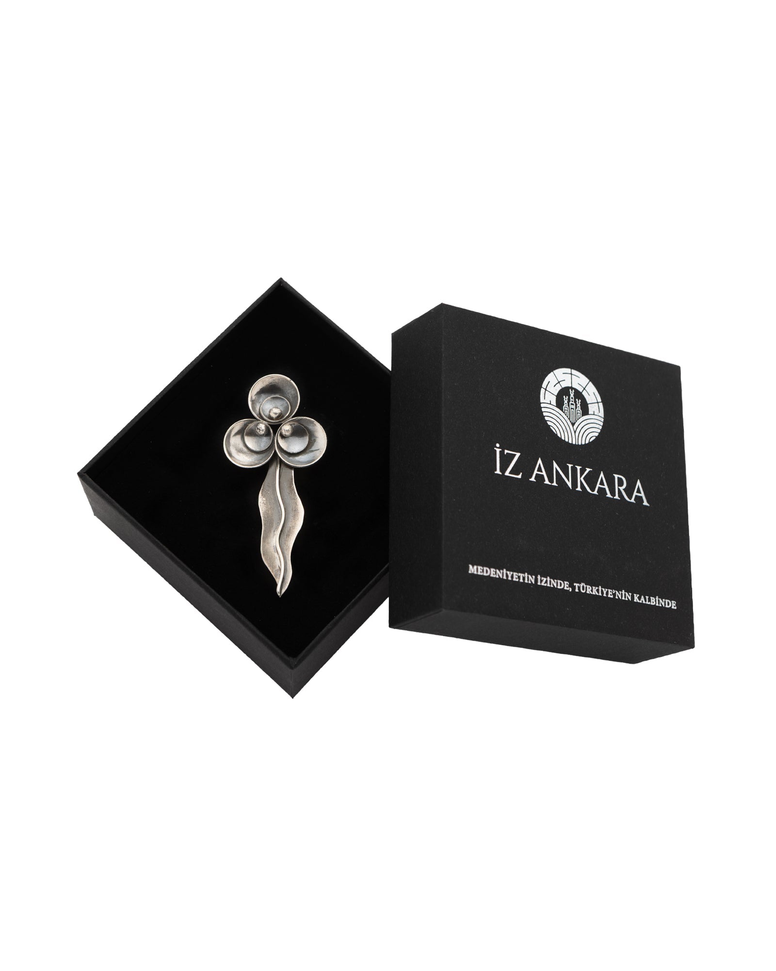 Silver Cintemani Brooch - 2101 4017 - izankara