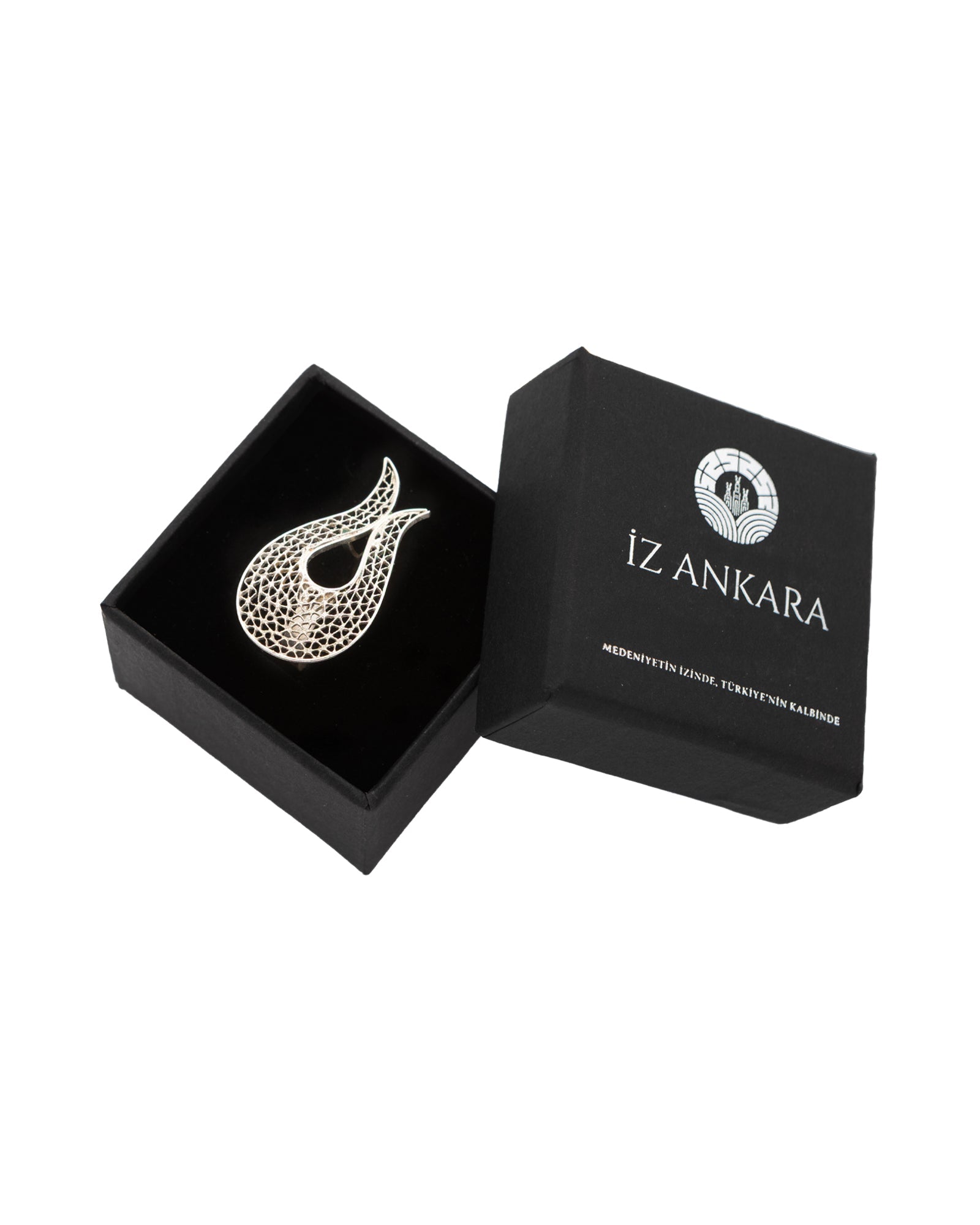 Silver Filigree Tulip Ring - 2101 2778 - izankara