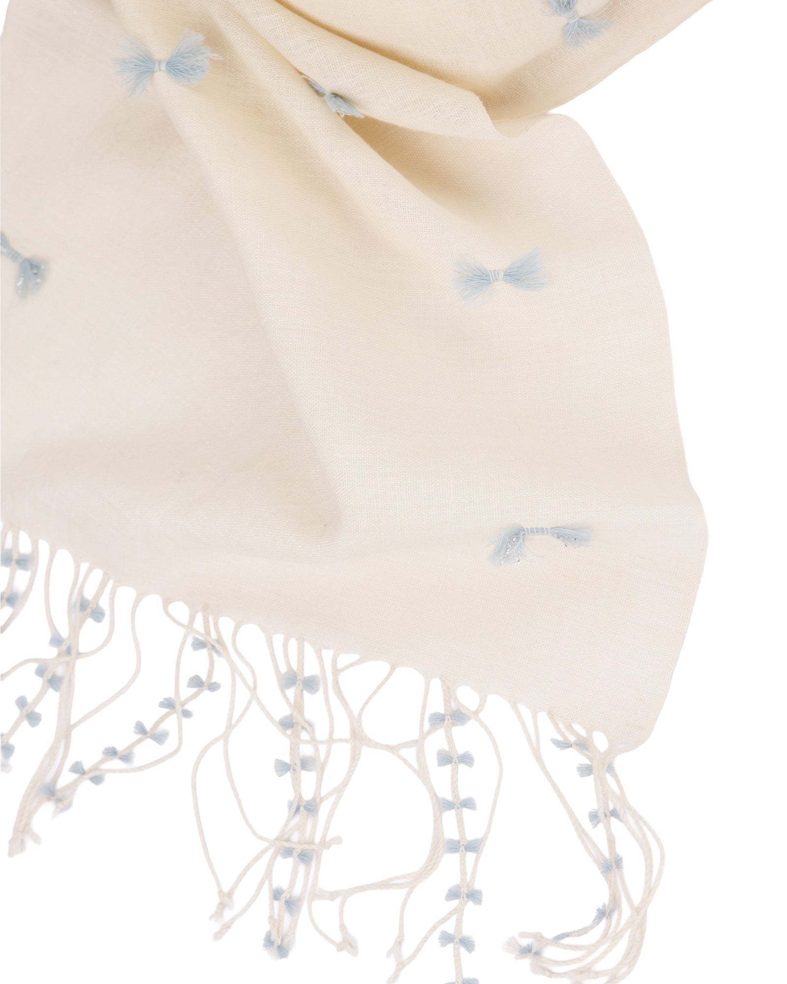 Sof Woven Scarf with Bow Detail - 317 248 - izankara