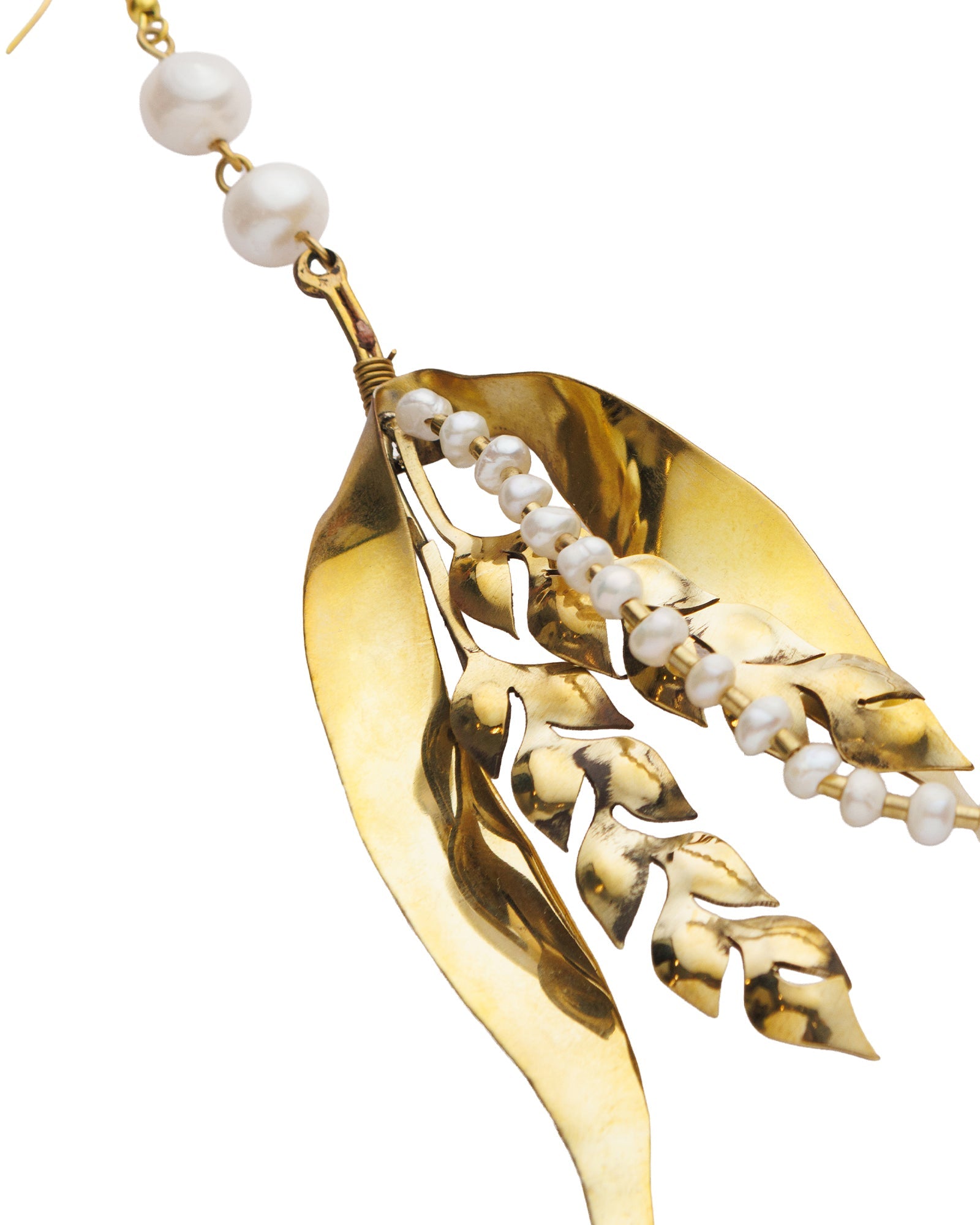 Wheat Ear Earring Set - izankara